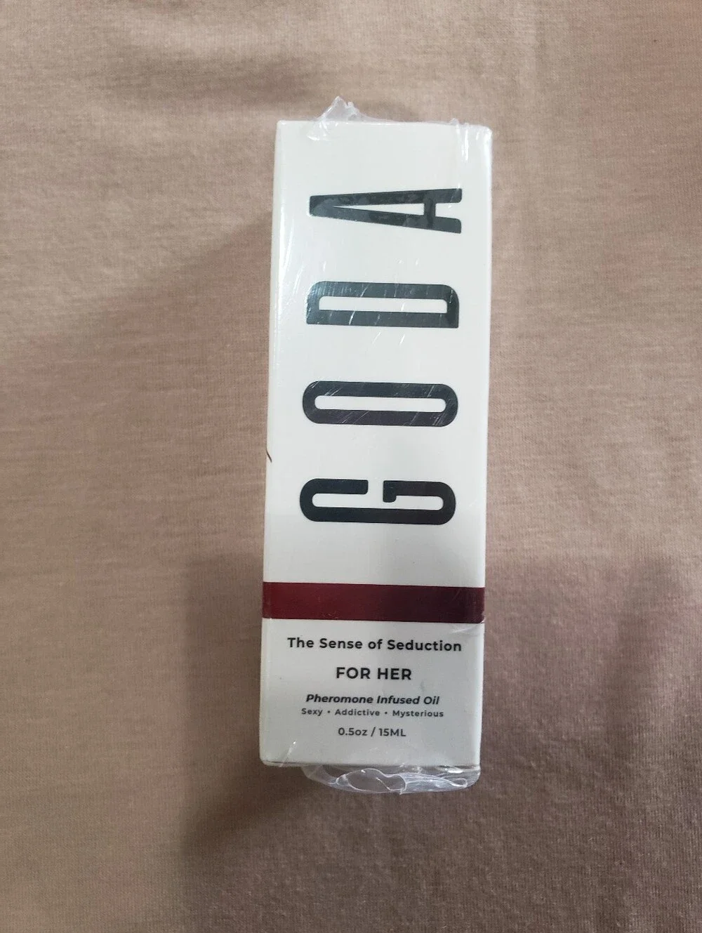 The Sense of Seduction For Her - White & Burgundy Pheromone Infused Oil